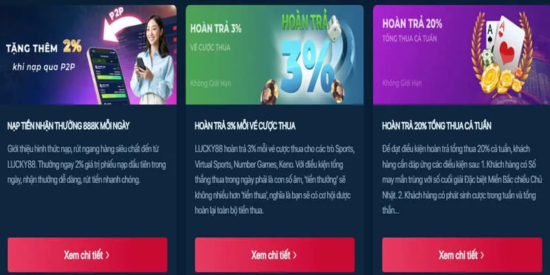 Ưu đãi sòng bạc và nổ hũ Bet365